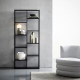 CARRYHOME regal 80/188/30 cm črna | Shoptok.si