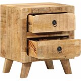  Noćni ormarić 40x32x46 cm Puno drvo Grubo Mango | shoptok.hr