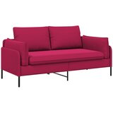 SOFA za dvije osobe 2-sjedalo Vinska crvena 188 x 81 x 89 cm Slike
