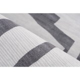 Kayoom RAVNO TKANA PREPROGA 200/290 cm tkano srebrne barve | Shoptok.si