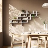 Umbra Bijela polica s više razina od masivnog kaučuka 62 cm Montage – | shoptok.hr