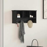  Vješalica za kapute na zidu Zidne Crni hrast 50 x 16 x 26 cm | Eponuda.ba