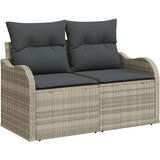  Set vrtnih sofa od 7 dijelova s jastučićima svjetlosivi poli ratan | shoptok.hr