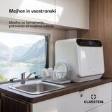 Klarstein Oceana namizni pomivalni stroj | 7 programov | Tehnologija Aqua-Stop | 860 W | 42 cm | Shoptok.si