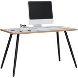 P & B Pisalna Miza Salia T50, Barva Hrasta, Bela, 138x50cm | Shoptok.si