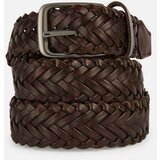 Geox Dark brown men's belt Belt - Men's Cene