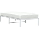 Metalni okvir za krevet bijeli 90 x 190 cm | shoptok.hr