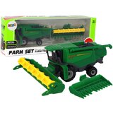 Agricultural Vehicle Combine Harvester Aluminum Green  Agricultural Vehicle Combine Harvester Aluminum Green Slike