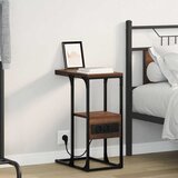  Noćni ormar Smeđi hrast 41.5 x 26 x 60.5 cm Konstruirano drvo | shoptok.hr