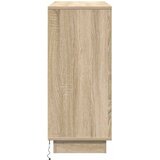  LED komoda Sonoma hrast 90 x 32 x 75 cm Konstruirano drvo | shoptok.hr