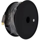 aoc optički kabl hdmi 2.1 m/m 30m crni 8K/60Hz 48 gbp