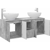  Set ormarića za kupaonicu 3 kom. Betonska siva | shoptok.hr