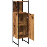  Kupaonski ormarić staro drvo 33x33x120,5 cm konstruirano drvo | shoptok.hr