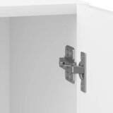  Noćni ormar Bijela visokog sjaja 43 x 34,5 x 50 cm | shoptok.hr