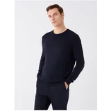 LC Waikiki Crew Neck Long Sleeved Men's Knitwear Sweater