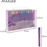 Maaleo akrilni markeri u torbici, set od 24 boje | shoptok.hr
