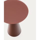 Kave Home Okrugao pomoćni stol sa staklenom pločom stola ø 35 cm Wilshire – | shoptok.hr