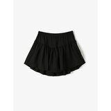 Koton Shorts Skirt Textured Pleated cene