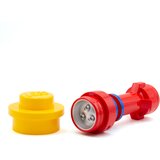 Lego Iconic baterijska lampa: crveno-žuta | Eponuda.com