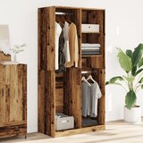  Ormar boja staro drvo 100 x 50 x 200 cm od konstruiranog drva | shoptok.hr