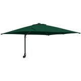  Vrtni suncobran Zelena 248,5 x 247,5 x 160 cm Poliester i čelik | Eponuda.ba