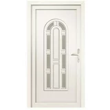 RORO PVC ulazna vrata BAZ 1450 (D x Š x V: 70 x 1.000 x 2.100 mm, DIN desno, Bijele boje)