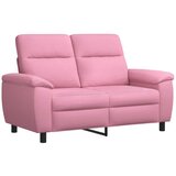  Set sofe 2 pcs Ružičasta Tkanina - Ružičasta 2-sjedalna (120 cm) + 3-sjedalna | shoptok.hr