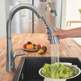 Grohe izvlečna enoročna kuhinjska armatura Zedra - supersteel (32294DC2) | Shoptok.si