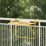 vidaXL balkon stol Senf Čelik s praškastim premazom Velik Vanjski stol | shoptok.hr