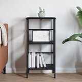  Polica Crni hrast 40 x 29,5 x 81 cm Konstruirano drvo | shoptok.hr