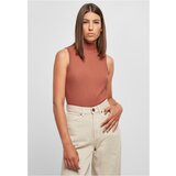 UC Ladies Women's ribbed sleeveless knit made of terracotta | shoptok.hr