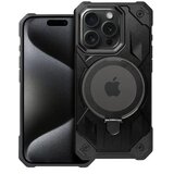 Armor Mag Cover maska kompatibilna s MagSafe za iPhone 15 Pro crna | shoptok.hr