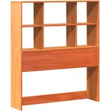  Krevet s regalom za knjige bez madraca 100x200 cm masivno drvo | shoptok.hr