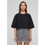 Urban Classics Women's T-shirt Heavy Organic Oversized Cropped Black