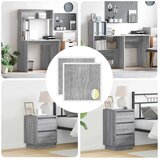  Ljepljiva Pokrivač za Vijake 2 pcs Siva Sonoma Ø 20 x 0 5 mm | shoptok.hr