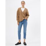 Koton High Waisted Jeans Pants with Tapered Legs - Eve Slim Jeans | Shoptok.si