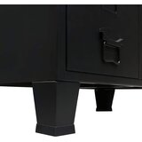  Ormar od metala u industrijskom stilu 67 x 35 x 107 cm crni | Eponuda.ba