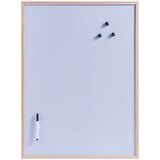 ZELLER magnetna ploča za pisanje (80 cm x 60 cm x 14 mm, metal, natur, 1 x magnetna ploča, 3 magneta, 1 x olovka s držačem, 1 x nosač) Cijene