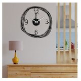 WALLXPERT Zidni sat 48x48cm Crni | Eponuda.ba