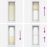  Plisirana roleta krem 40x150 cm širina tkanine 39 4 cm | shoptok.hr