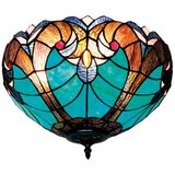 Brilagi Tiffany vitražna plafonska lampa CORAL 2xE27/60W/230V, prečnik 40 cm | Eponuda.com