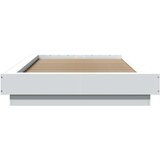  Krevetna konstrukcija s LED svjetlom Bijela 80 x 200 cm | shoptok.hr