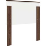  Uzglavlje s uzglavljem Smeđi hrast 80 cm Konstruirano drvo | shoptok.hr