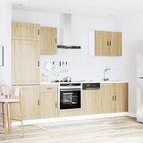  7-dijelni set kuhinjskih ormarića "Porto" hrast Sonoma, inženjersko drvo | shoptok.hr