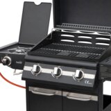 Home Plinski žar s tremi gorilniki + stranski, 4 x 3.2kW, LPG - GRG01 | Shoptok.si