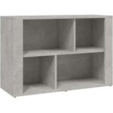  Komoda siva boja betona 80x30x54 cm od konstruiranog drva | Eponuda.com