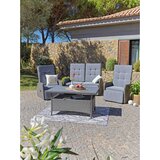 Beldano lounge garnitura santander, siva, 4-Delni set | Shoptok.si