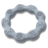 Lorelli silikonska glodalica za bebe ring - natural grey ( 10210920003 ) Cene