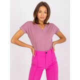 BASIC Feel Good T-shirt-RV-TS-7666.19-dark pink | ePonuda.com
