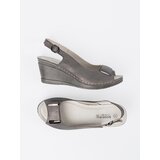 GOODIN Women's gray wedge sandals | shoptok.hr